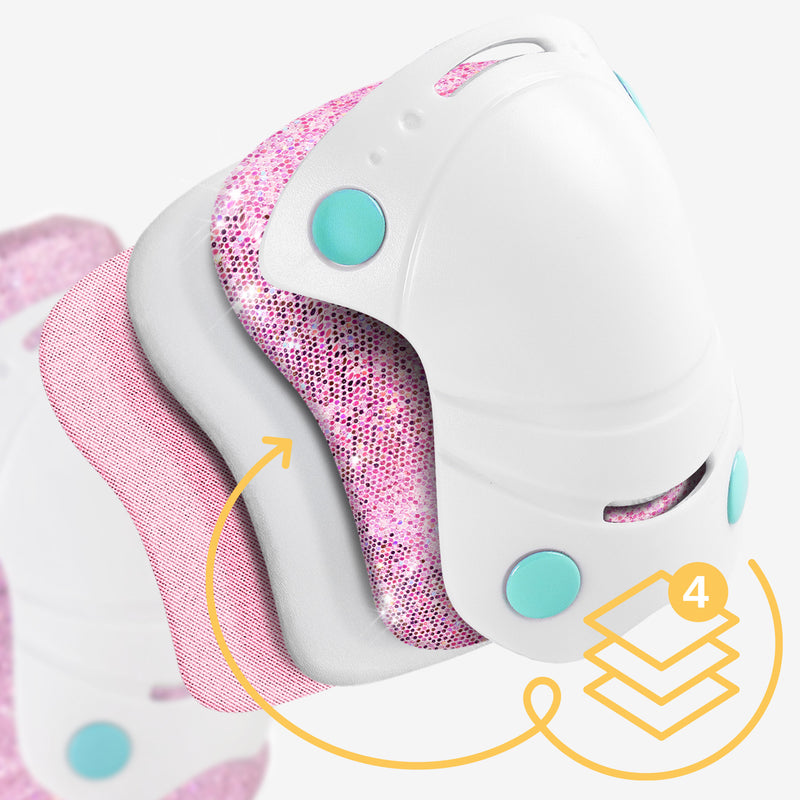 4 protective layers for maximum safety.