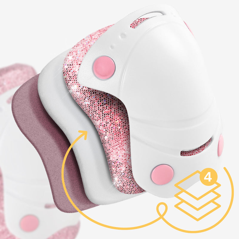 4 protective layers for maximum safety.