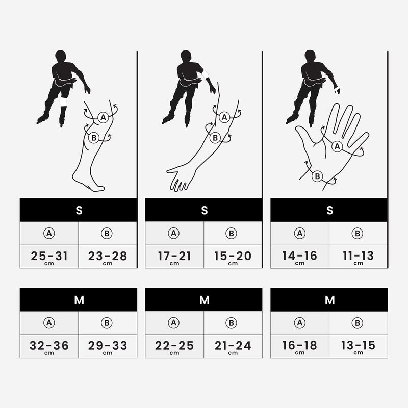 Check the size chart to pick the perfect fit for your child.