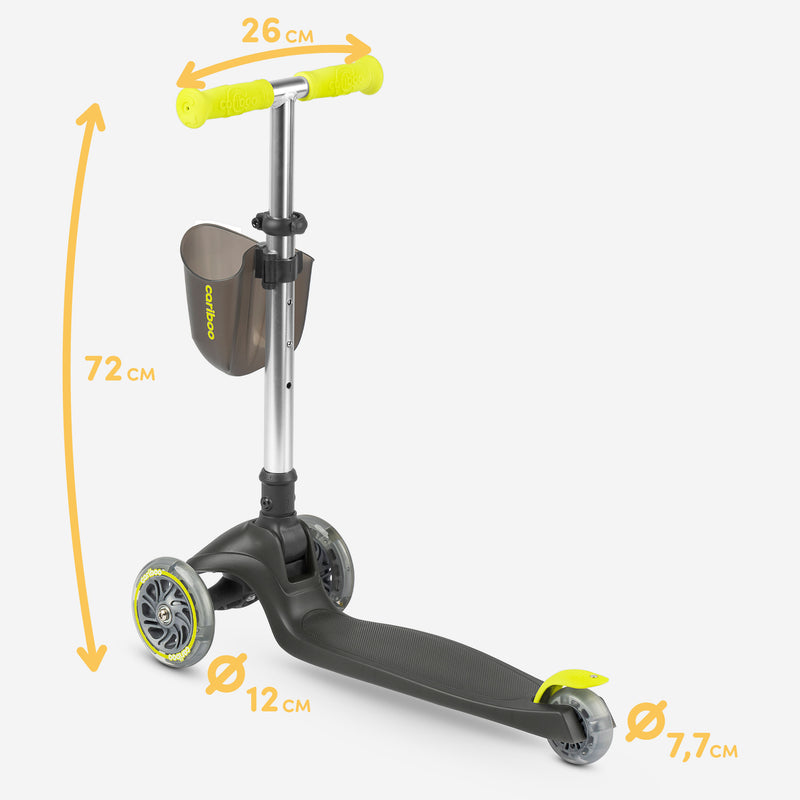 Check scooter dimensions.