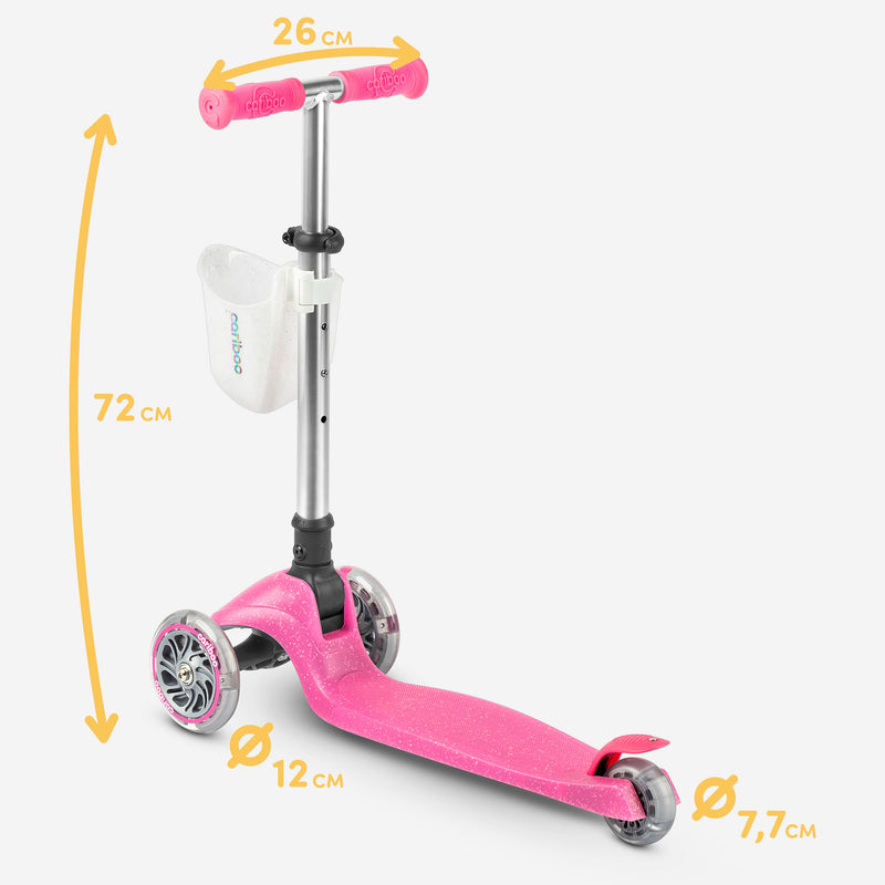 Check scooter dimensions.