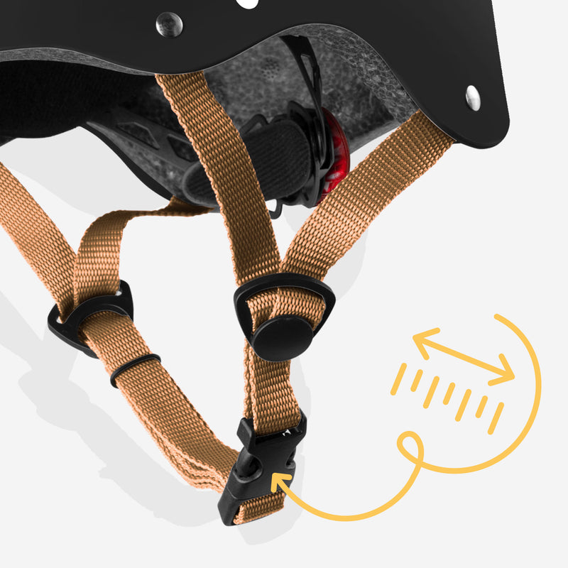 Triple adjustment system for a perfect, secure fit.