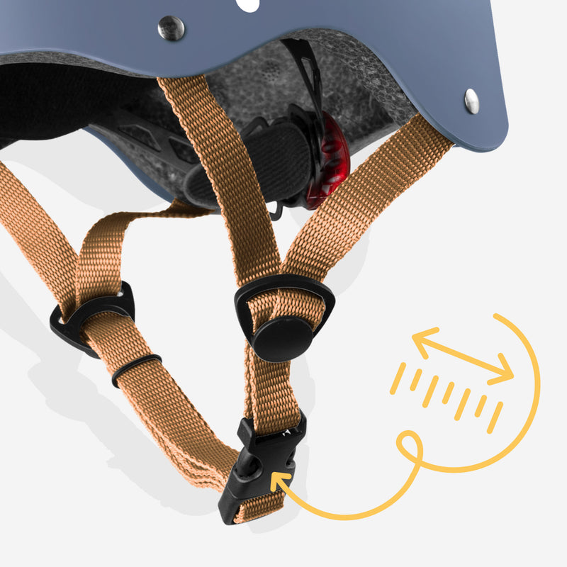 Triple adjustment system for a perfect, secure fit.