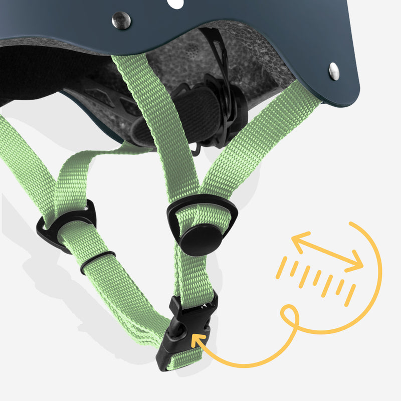 Triple adjustment system for a perfect, secure fit.