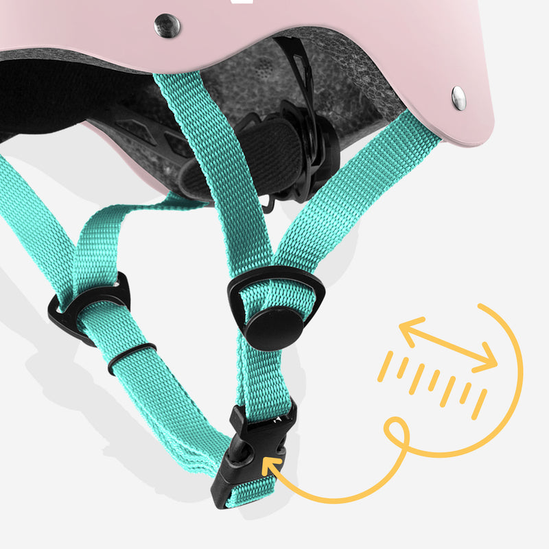 Triple adjustment system for a perfect, secure fit.