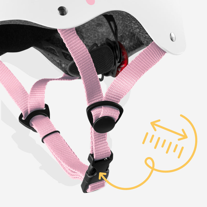Triple adjustment system for a perfect, secure fit.