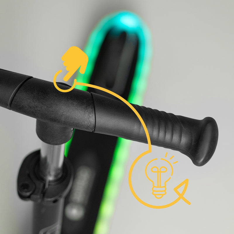 Light control button always at hand – right on the handlebar