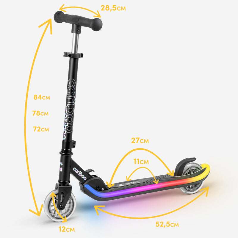 Check scooter dimensions.