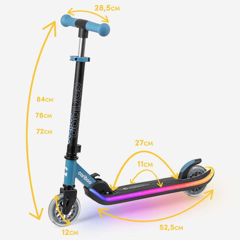 Check scooter dimensions.