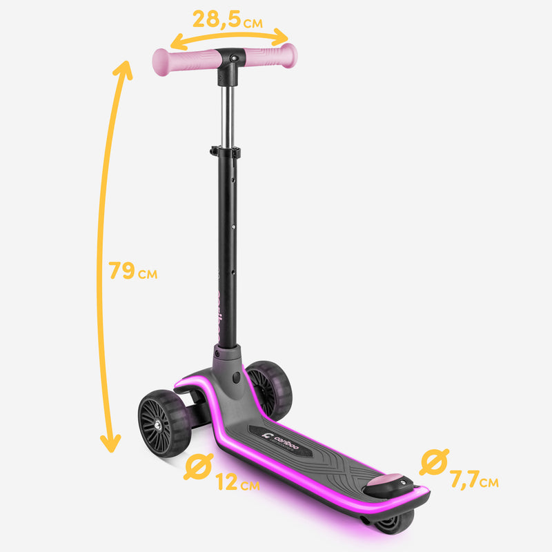 Check scooter dimensions.