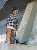 Cariboo LEDstar two-wheel scooter (turquoise)
